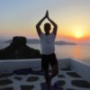 Private yoga classes in Santorini
