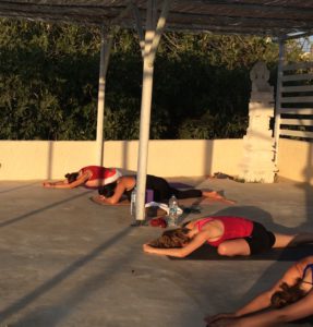 Day retreat in Greece | Private retreat Santorini | yoga with Veronika