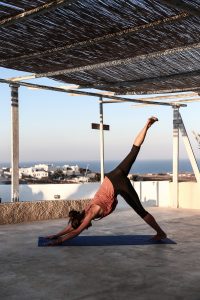 Yoga in Santorini | Private yoga | Yoga with Veronika
