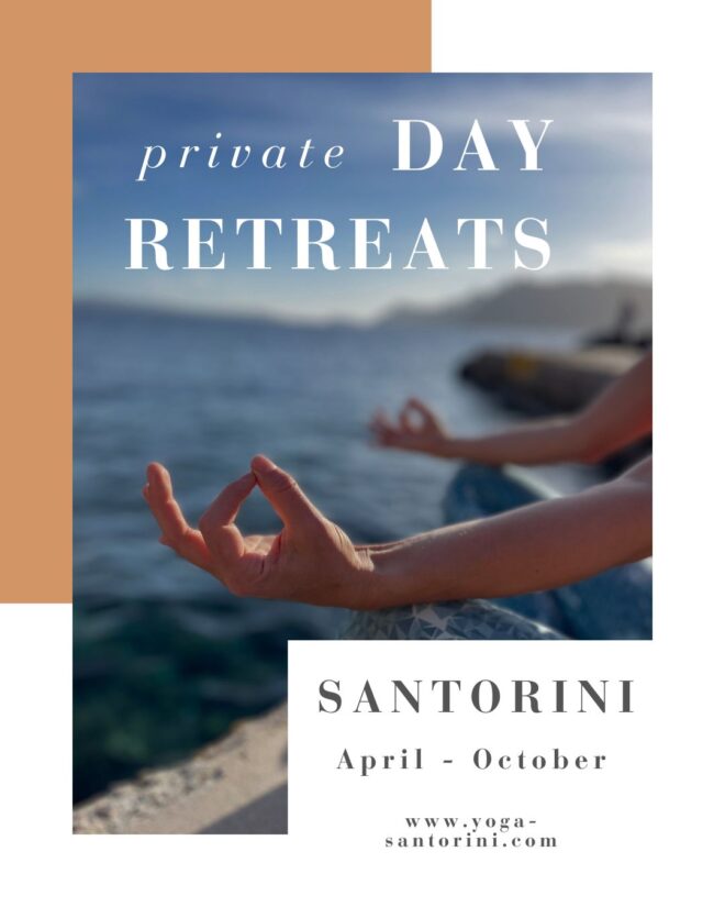 Private Day retreat in Santorini | Yoga with Veronika